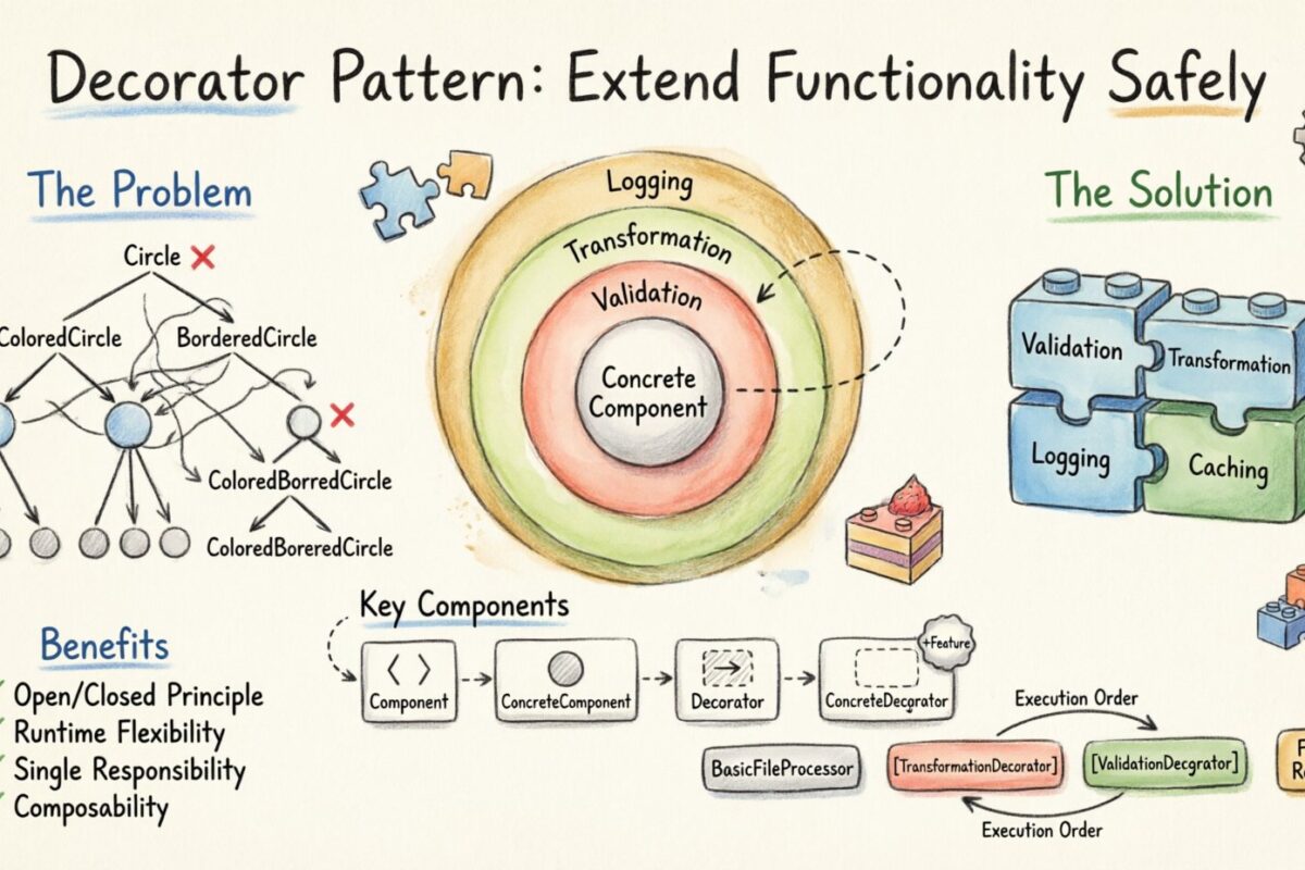OOAD指南：装饰器模式安全扩展功能