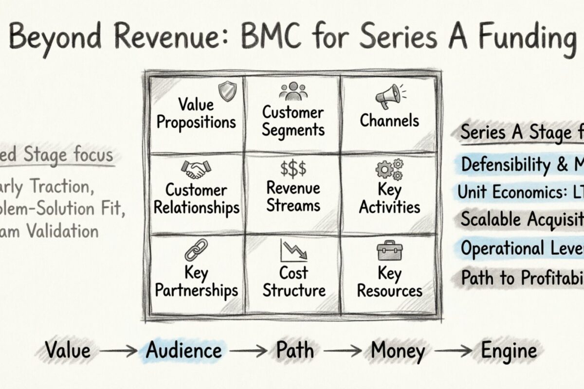 Jenseits der Umsatzströme: Die Nutzung des Business Model Canvas zur Sicherung von Series-A-Finanzierung