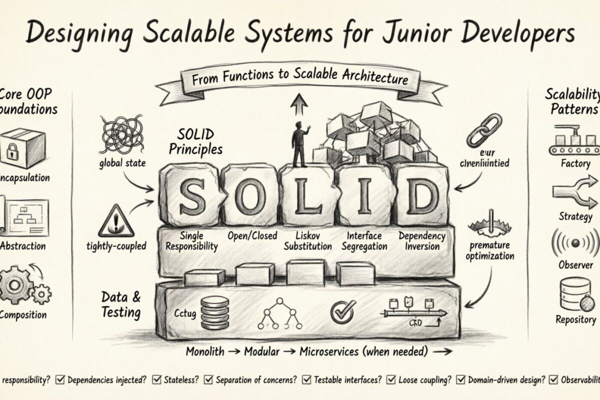 OOAD-Leitfaden: Gestaltung skalierbarer Systeme für Junior-Entwickler