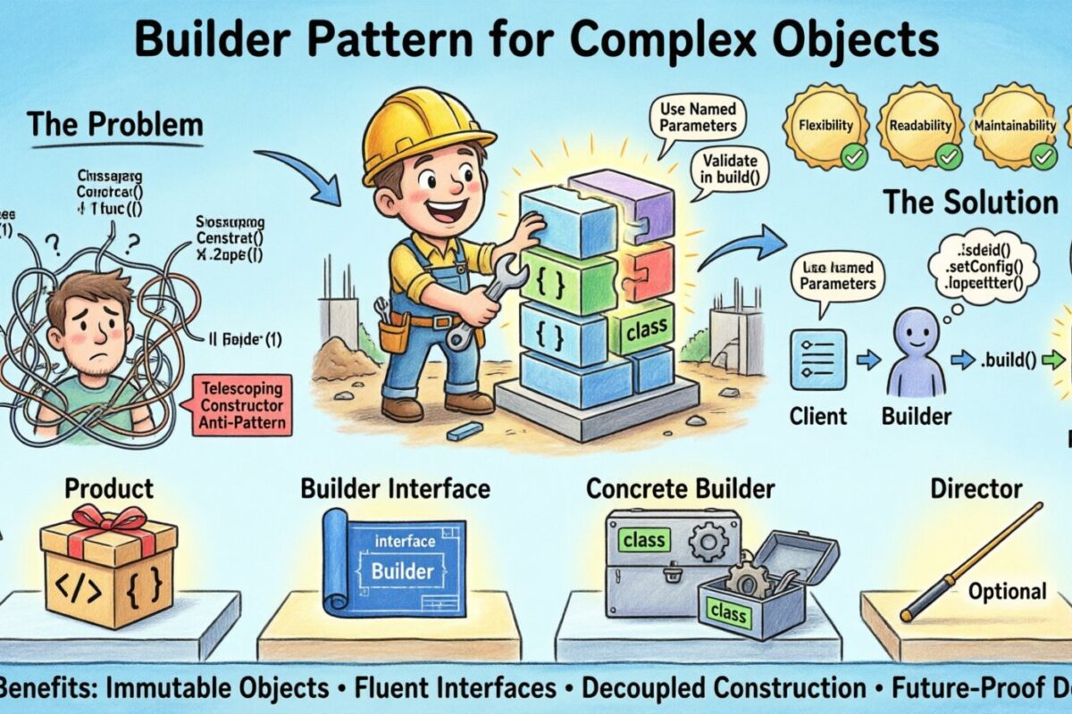 Guía OOAD: Patrón Builder para la construcción de objetos complejos