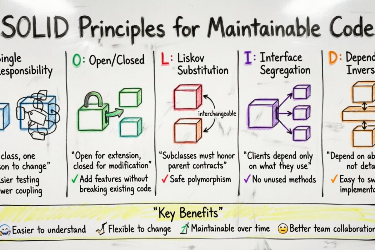Guía OOAD: Implementación de los Principios SOLID para un Código Mantenible