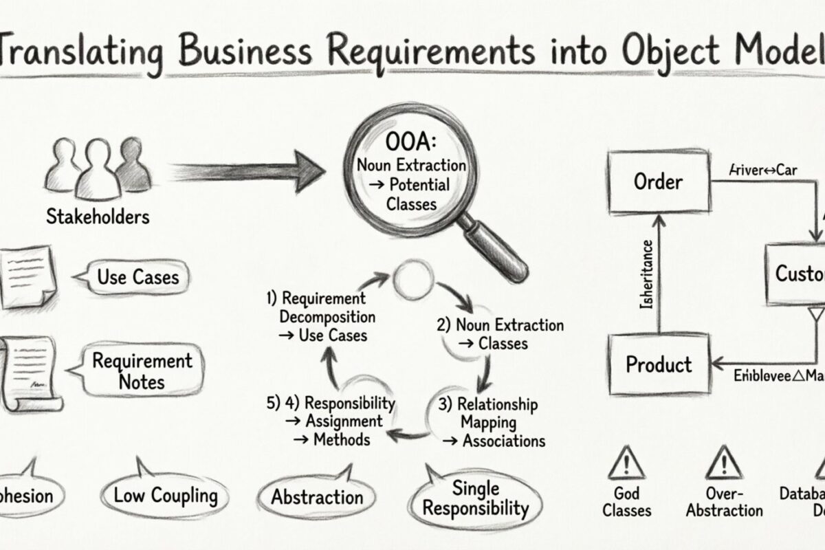 Guía OOAD: Traduciendo requisitos de negocio en modelos de objetos