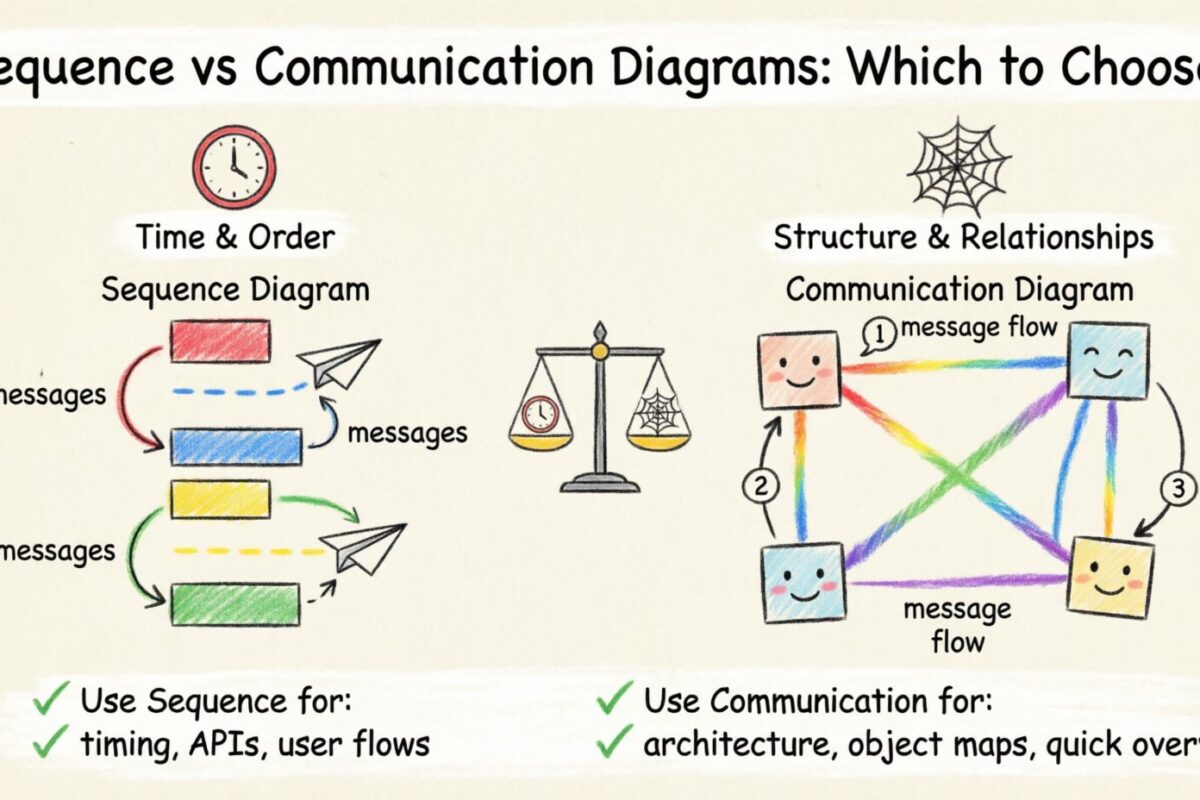 Comparación: ¿Cuándo usar diagramas de comunicación frente a diagramas de secuencia?