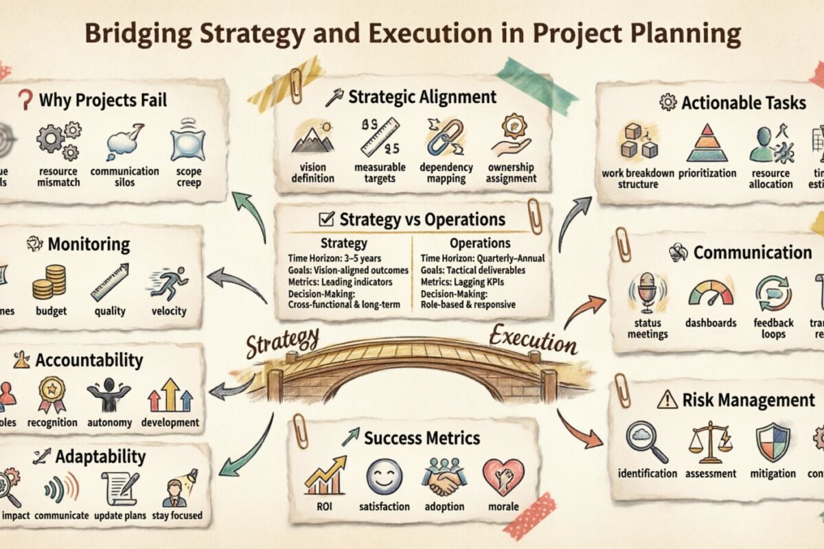 Guide de gestion de projet : Connecter stratégie et exécution dans la planification des projets Guide de gestion de projet : Connecter stratégie et exécution dans la planification des projets