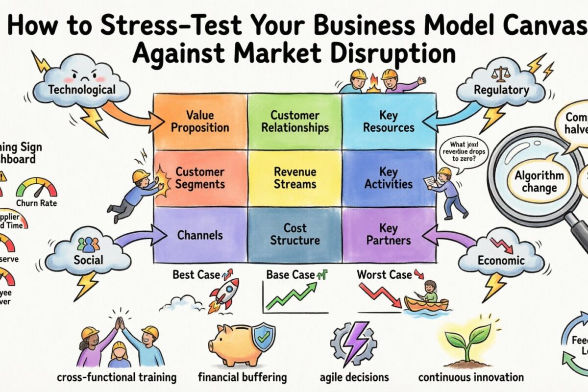 Comment soumettre votre canevas de modèle d’affaires à un test de résistance face à la disruption du marché Comment soumettre votre canevas de modèle d’affaires à un test de résistance face à la disruption du marché