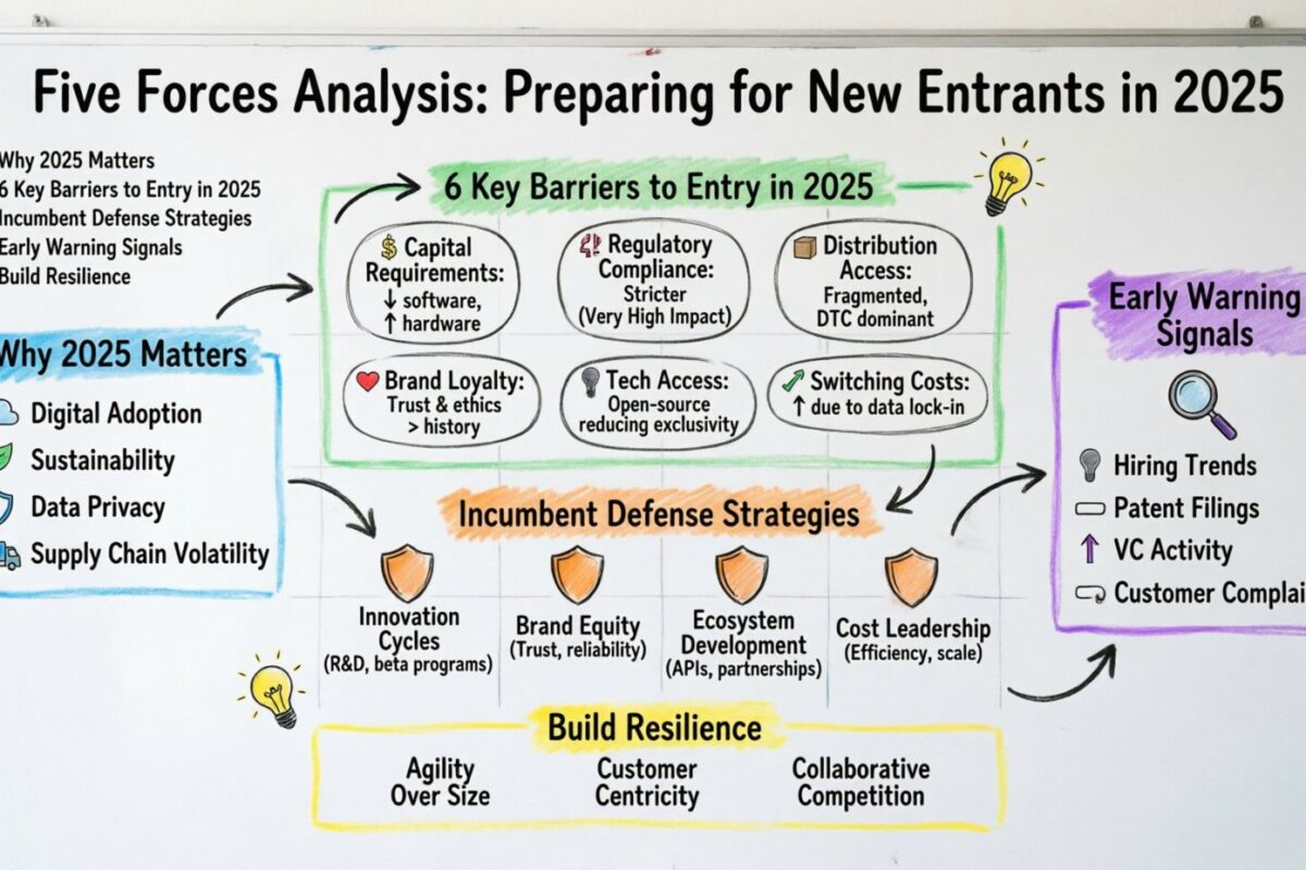 Analyse des Cinq Forces aperçu futur : se préparer aux nouveaux entrants en 2025