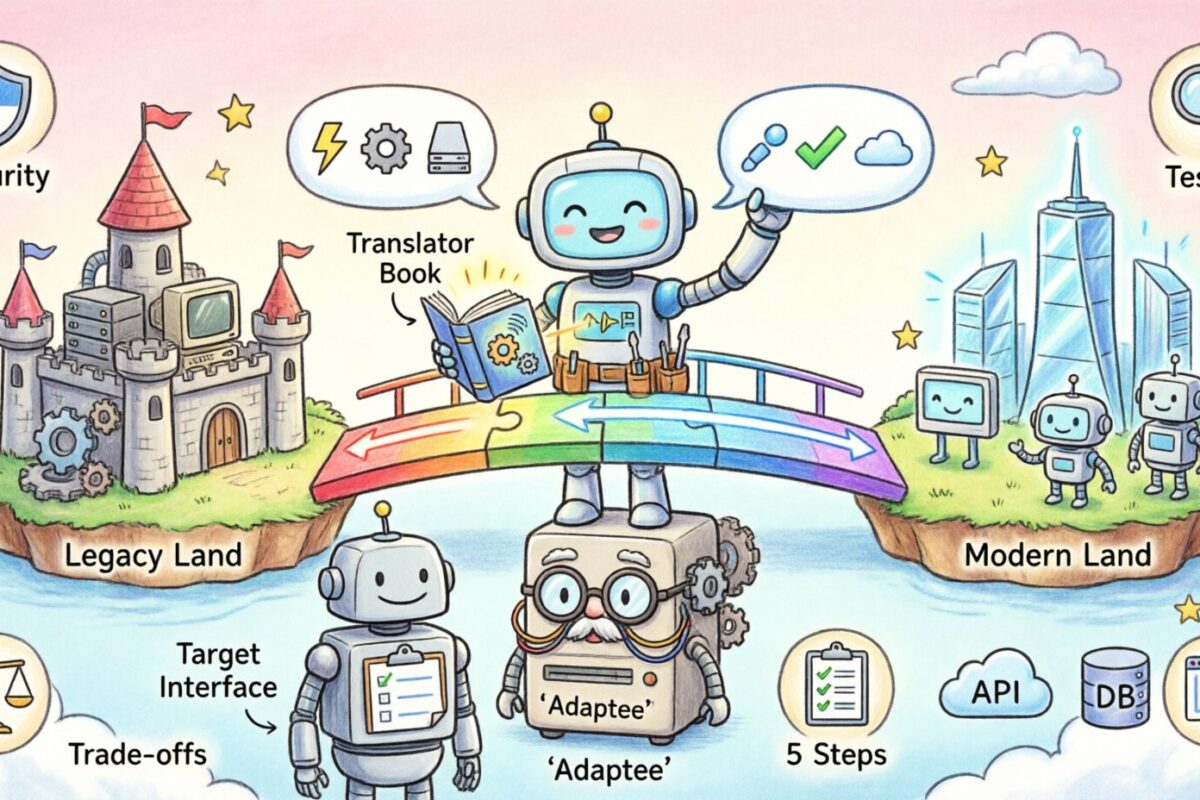 Panduan OOAD: Pola Adapter untuk Integrasi Sistem Warisan