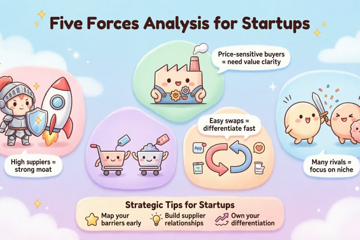 Analisis Lima Gaya untuk Startup: Gambaran Lengkap yang Perlu Anda Ketahui Sebelum Meluncurkan