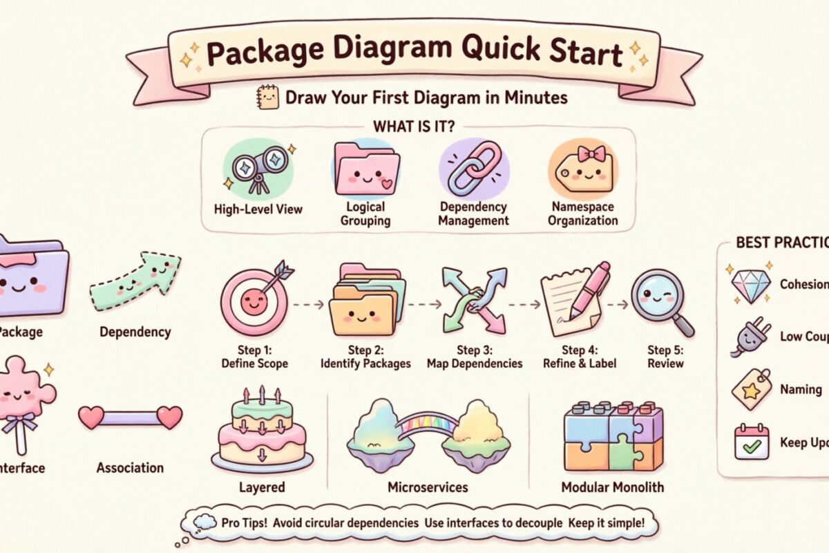 Szybki start diagramu pakietów: narysuj swój pierwszy diagram w kilka minut