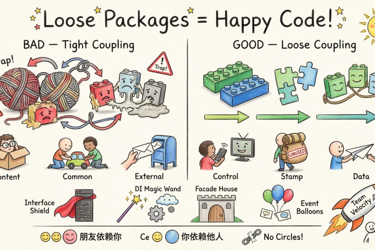 避免耦合陷阱：初學者指南——鬆散套件