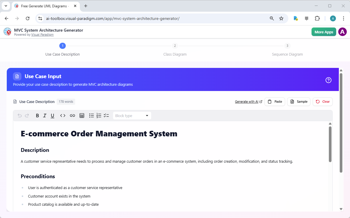 Từ trường hợp sử dụng đến thiết kế MVC trong vài phút với Visual Paradigm