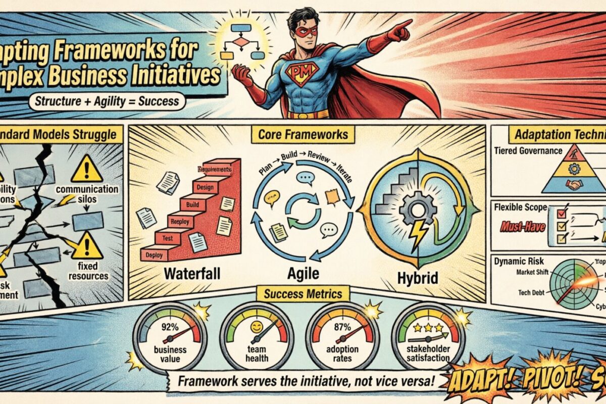 Project Management Guide: Adapting Frameworks for Complex Business Initiatives