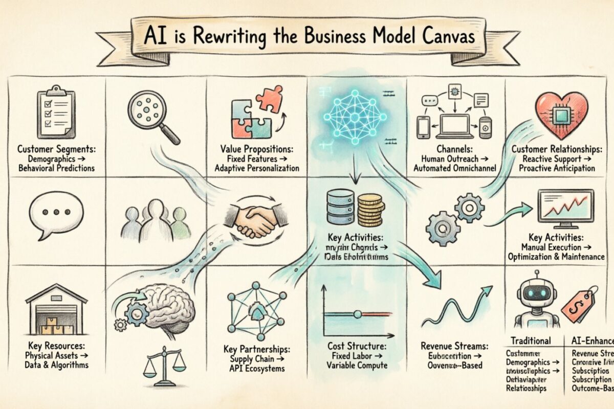 Future Outlook: How AI is Rewriting the Rules of the Business Model Canvas