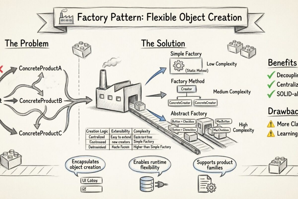 OOAD Guide: Implementing Factory Pattern for Flexible Object Creation OOAD Guide: Implementing Factory Pattern for Flexible Object Creation