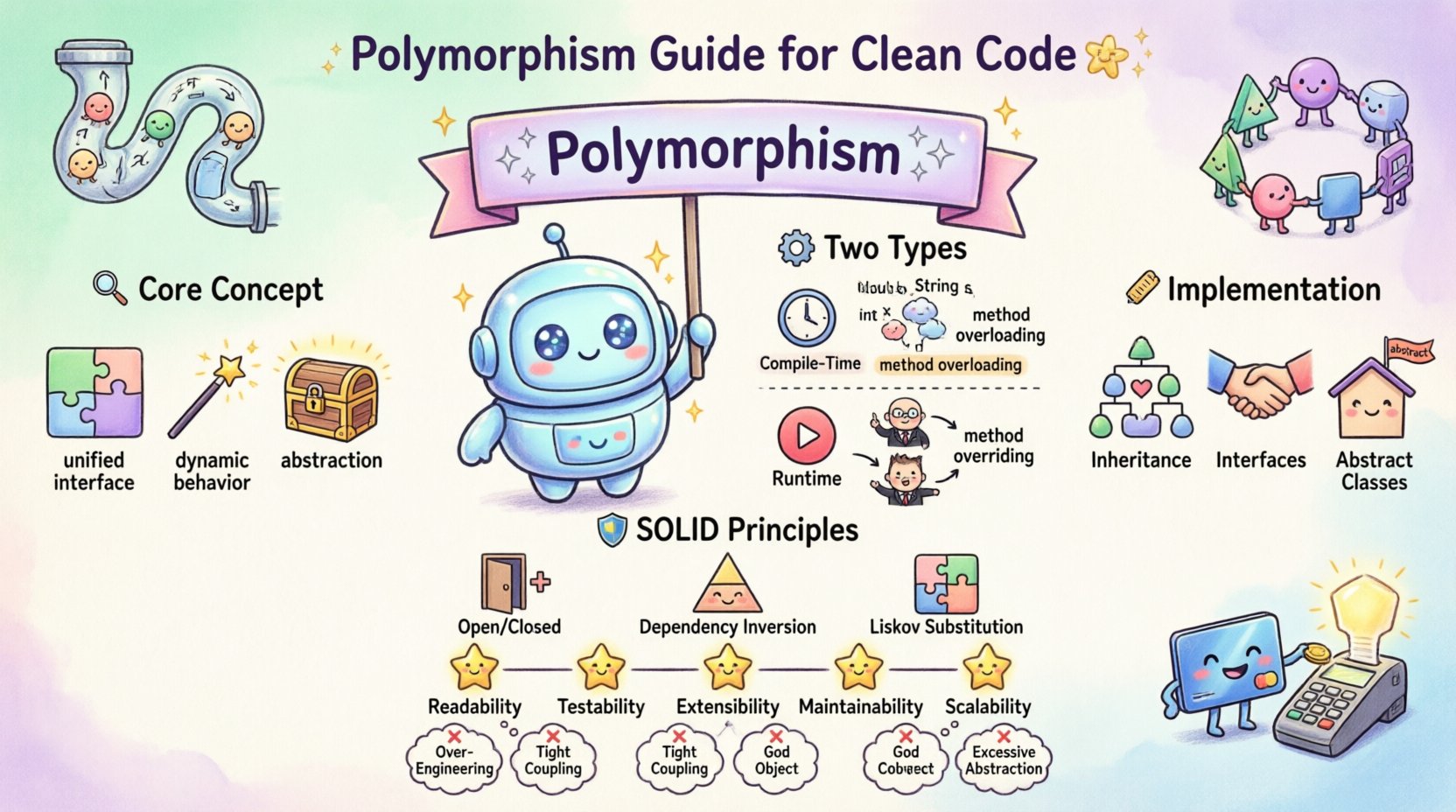 OOAD Guide: Polymorphism Guide for Clean Code Implementation
