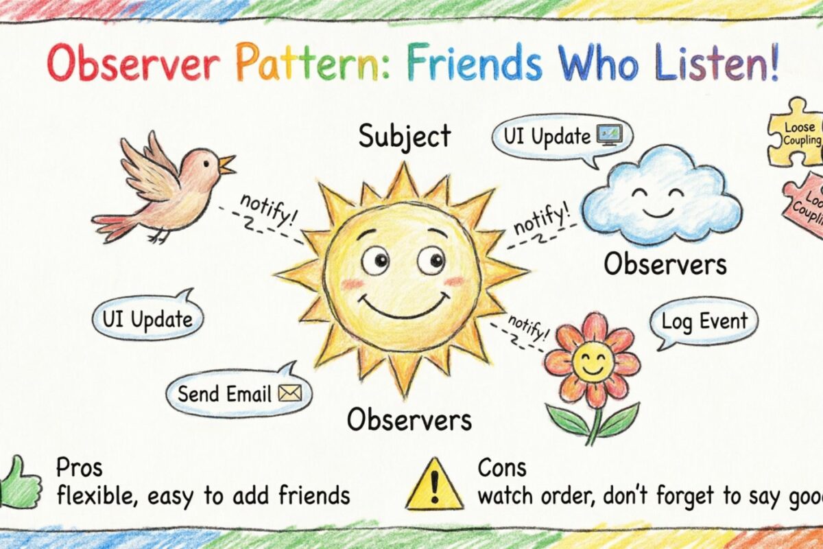 OOAD Guide: Applying Observer Pattern for Loose Coupling