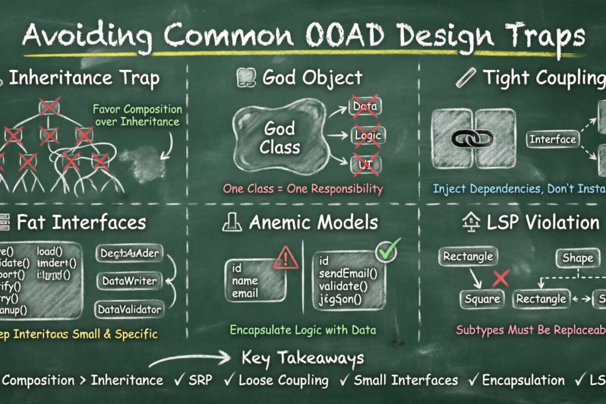 Avoiding These Common Object Oriented Design Traps