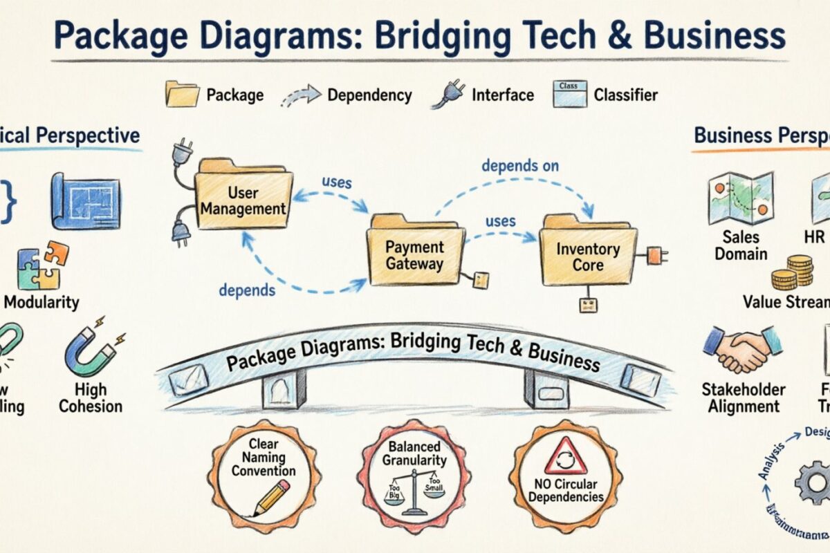 Package Diagrams for Information Systems: Bridging Tech and Business Package Diagrams for Information Systems: Bridging Tech and Business