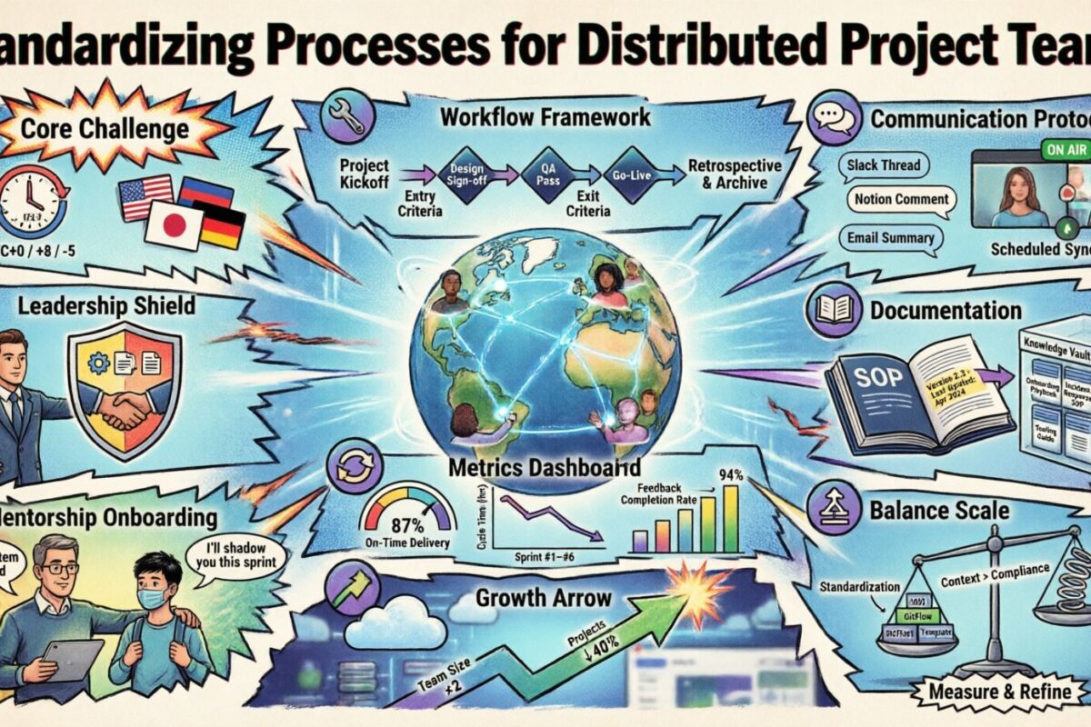 Project Management Guide: Standardizing Processes for Distributed Project Teams Project Management Guide: Standardizing Processes for Distributed Project Teams