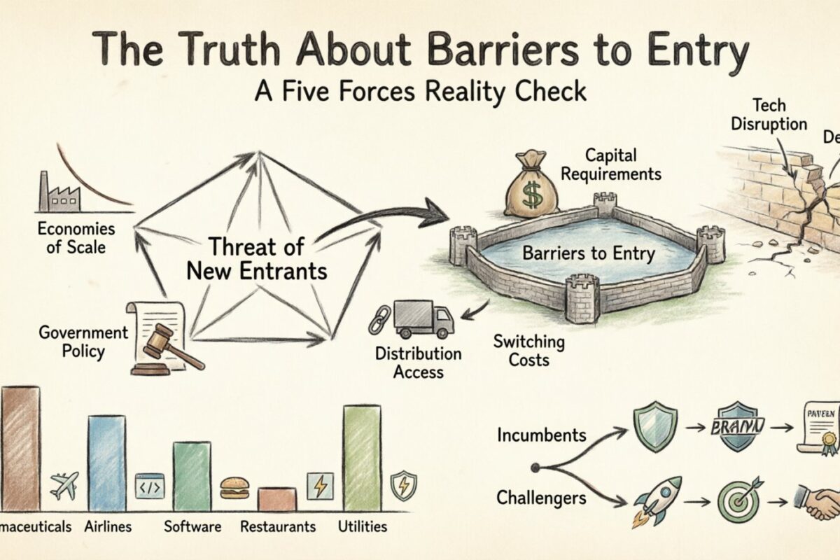 The Truth About Barriers to Entry: A Five Forces Analysis Reality Check