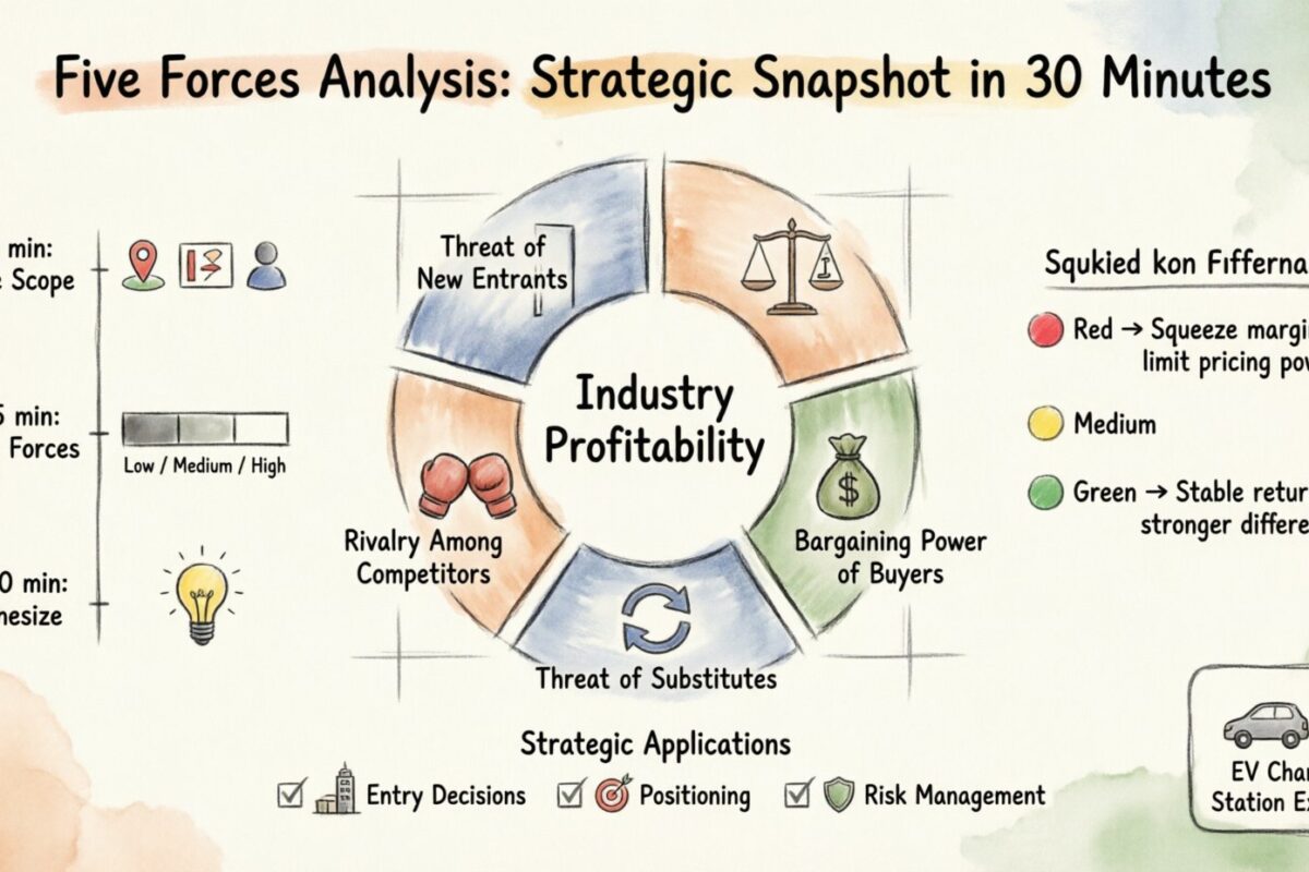 Five Forces Analysis Quick Start: Get Your Strategic Snapshot in 30 Minutes