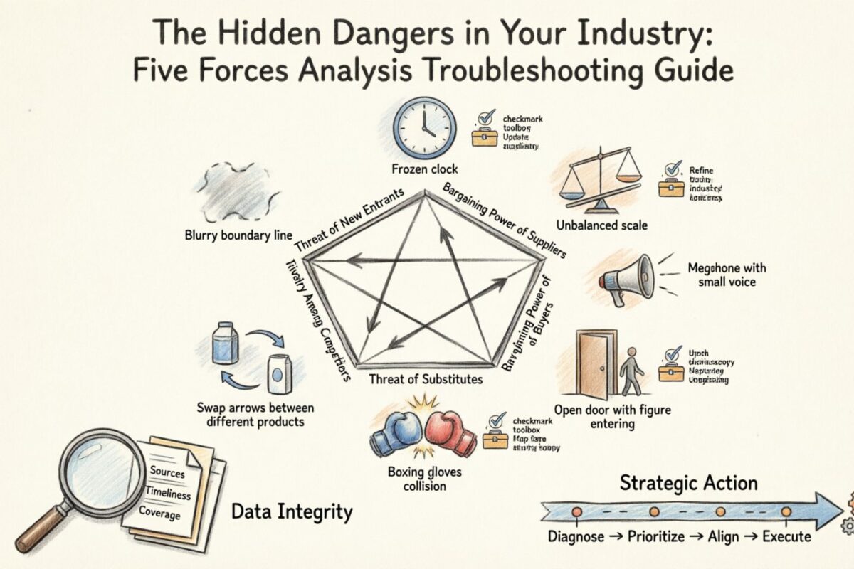 The Hidden Dangers in Your Industry: A Five Forces Analysis Troubleshooting Guide