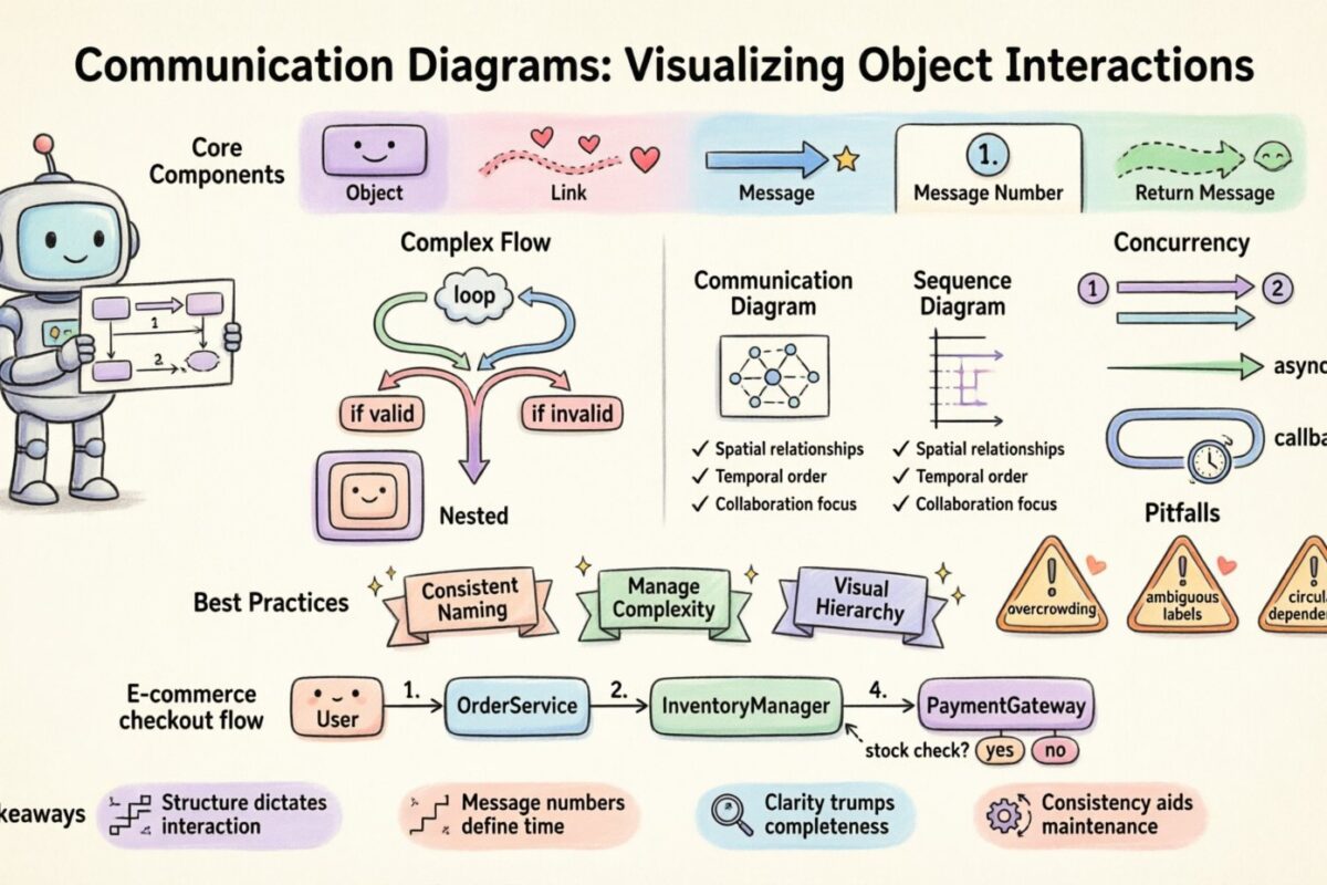 Comprehensive Walkthrough: Building Complex Interactions with Communication Diagrams