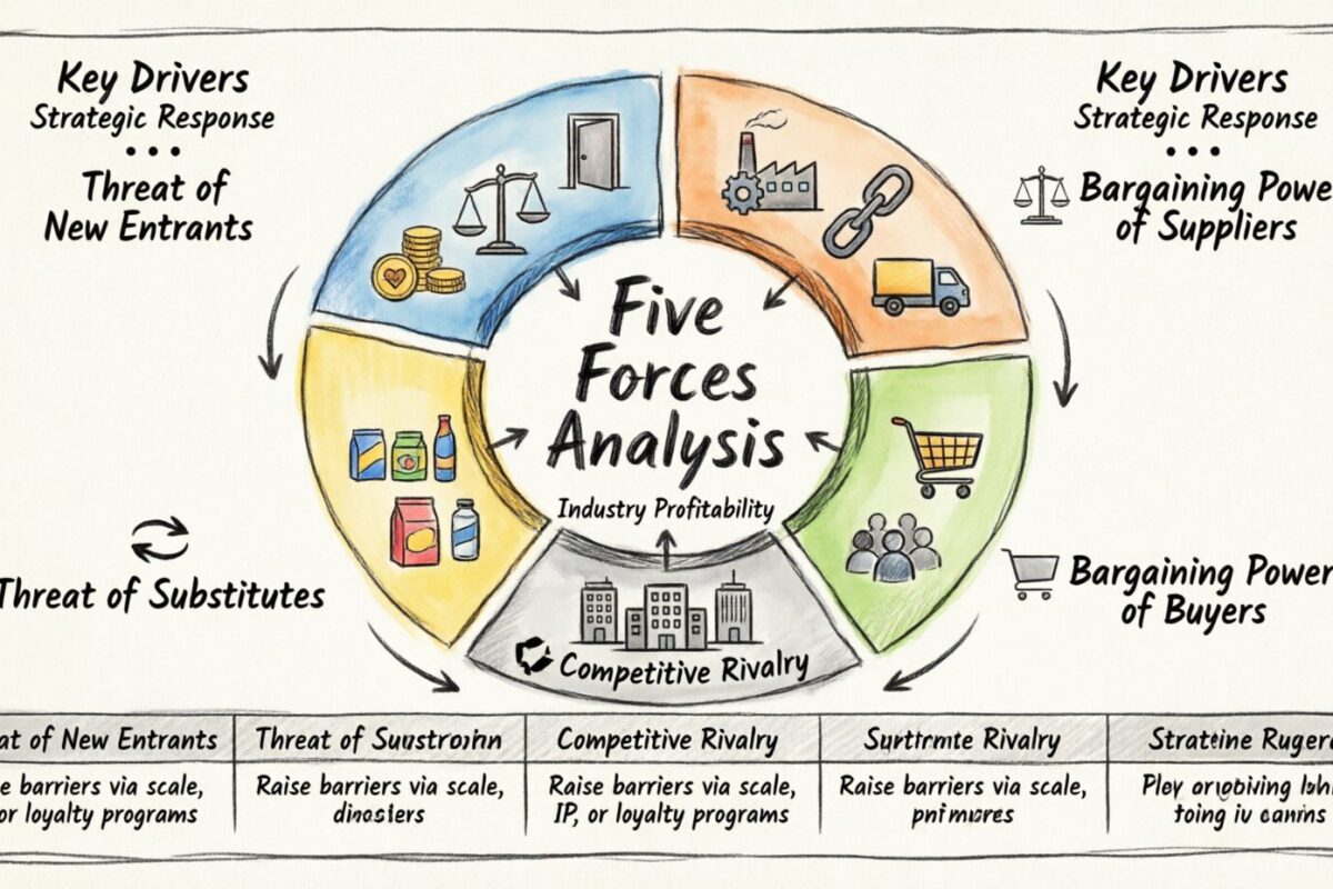 Five Forces Analysis Explained: Breaking Down the Components for Non-Experts