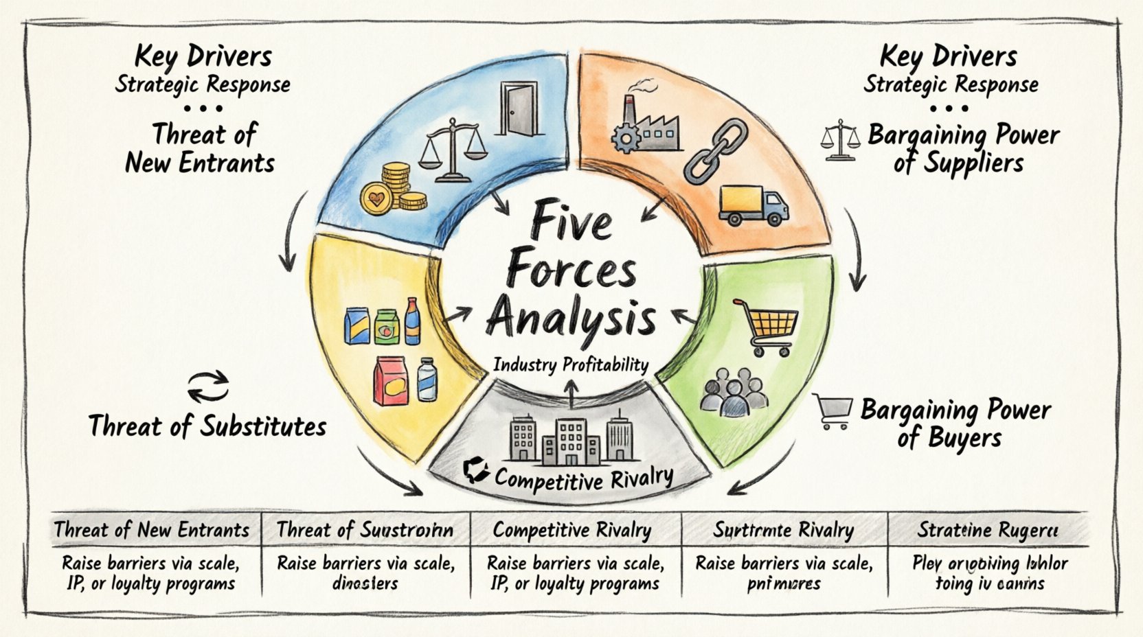 Five Forces Analysis Explained: Breaking Down the Components for Non-Experts
