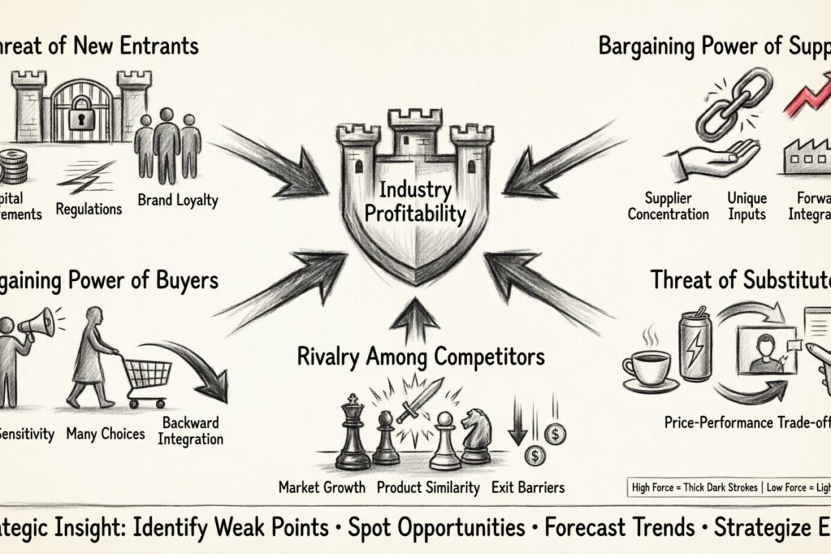 Five Forces Analysis for Beginners: Identifying Threats Before They Become Crises