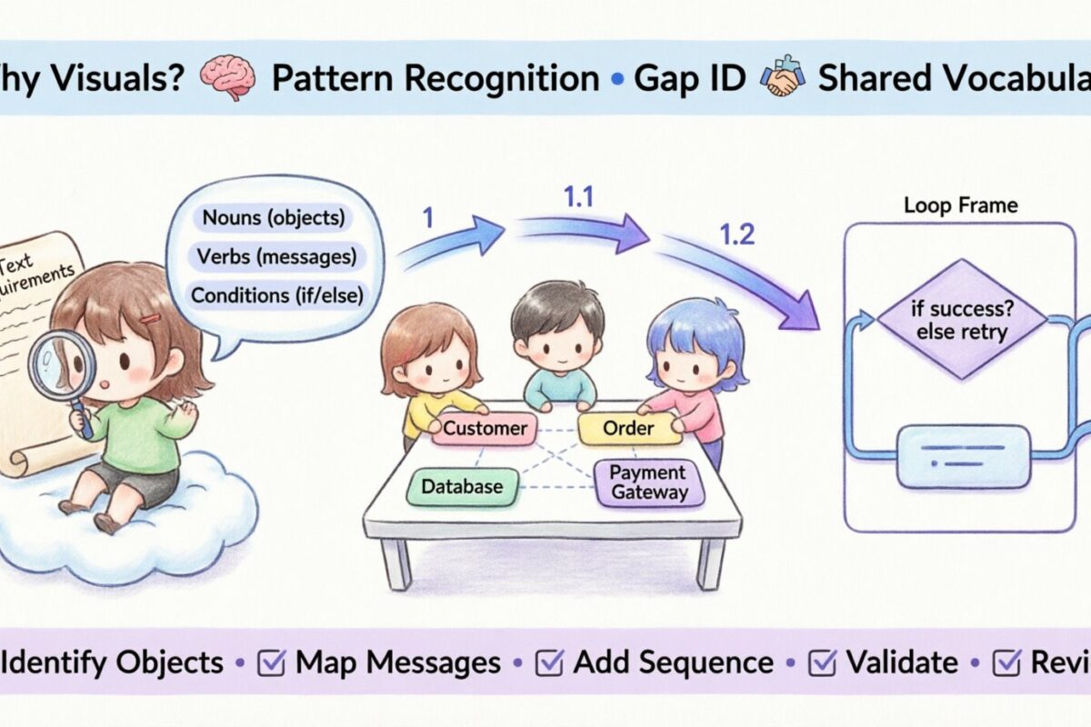 From Text to Visual: Translating Requirements into Communication Diagrams