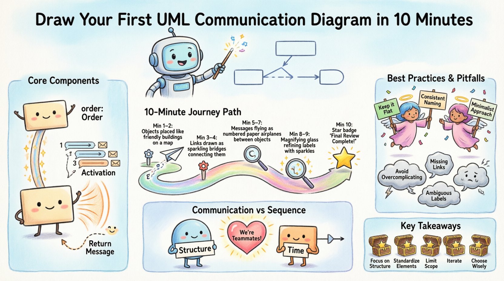 Quick Start: Draw Your First UML Communication Diagram in 10 Minutes